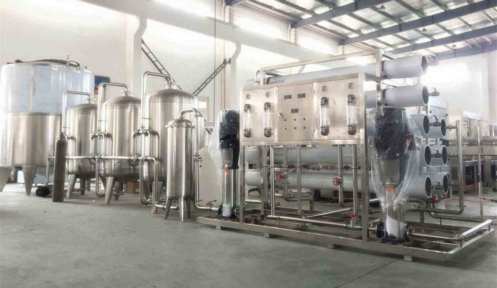 Reverse Osmosis water treatment system post photo