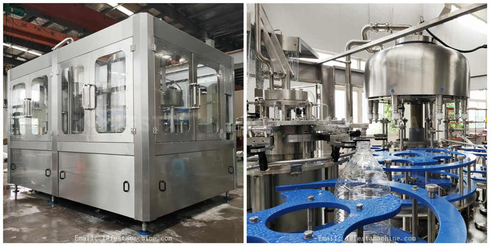 large volume bottle filling machine